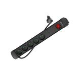 Lanberg surge protector sp1 1.5m 5x french outlets black
