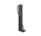 Lanberg surge protector sp1 5m 5x schuko outlets black
