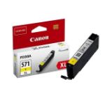 Canon CLI-571XL Y + Canon Plus Glossy II PP-201, 10x15 cm, 100 sheets