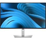 Dell P2725D, 27" WQHD LED, IPS Anti-Glare, 5ms, 100 Hz, 1500:1, 350 cd/m2, 2560x1440, 99% sRGB, USB-C, 3x USB 5Gbps Type-A, HDMI, Display Port, Height Adjustable, Pivot, Swivel, Tilt, Black