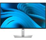 Dell P2725DE, 27" WQHD LED, IPS Anti-Glare, 5ms, 100 Hz, 1500:1, 350 cd/m2, 2560x1440, 99% sRGB, USB-C Hub, 3x USB 5Gbps Type-A, HDMI, Display Port, Power Delivery 90w, RJ45, Height Adjustable, Pivot, Swivel, Tilt, Black