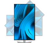 Dell P2725DE, 27" WQHD LED, IPS Anti-Glare, 5ms, 100 Hz, 1500:1, 350 cd/m2, 2560x1440, 99% sRGB, USB-C Hub, 3x USB 5Gbps Type-A, HDMI, Display Port, Power Delivery 90w, RJ45, Height Adjustable, Pivot, Swivel, Tilt, Black