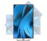 Dell P2725QE, 27" 4K UHD LED, IPS Anti-Glare, 5ms, 100 Hz, 1500:1, 350 cd/m2, (3840x2160), 99% sRGB, USB-C Hub, 3x USB 5Gbps Type-A, HDMI, Display Port, Power Delivery 90w, RJ45, Height Adjustable, Pivot, Swivel, Tilt, Black