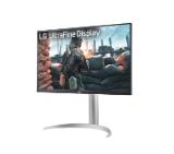 LG 27UP650P-W, 27" UHD 4K IPS AG, DCI-P3 95%, Cinema Screen, 5ms, 1200:1, Mega DFC, 400 cd/m2, 3840x2160, AMD FreeSync, HDR 10, VESA Display HDR 400, HDMI, DisplayPort, FreeSync, Headphone out, Height Adjustable,Pivot Tilt, Reader Mode, Black