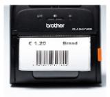 Brother Direct Thermal label, 76mmx44mm (PK OF 24)