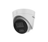 HikVision 2 MP Smart Hybrid Light Fixed Turret Network Camera, 2.8 mm, F1.6, IR,White Light up to 30m, DWDR, 3D DNR, H.265+, Built-in Microphone, IP67, 12Vdc/PoE 6.5W