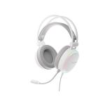 Genesis Headset Neon 613 G2 With Microphone RGB Illumination White