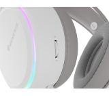 Genesis Headset Neon 613 G2 With Microphone RGB Illumination White