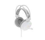 Genesis Headset Neon 613 G2 With Microphone RGB Illumination White