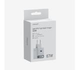 HikVision GaN Fast Charger 2C 67W, USB-C retractable cable & USB C Port, Universal Compatibility (phones, tablets, laptops, switch and other devices), Portable