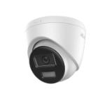 Hi-Look 2 MP Smart Hybrid Light MD 2.0 Fixed Turret Network Camera, 2.8mm, F1.6, IR,White Light up to 30m, H.265+, IP67, Digital WDR, 3D DNR, Built-in Microphone, 12Vdc/PoE 6.5W