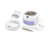 Beurer MP 200 Manicure/pedicure station - 3 functions in one device: Nail cutter, UV/LED lamp and nail dust extractor; up to 26,000 rpm; 9 high-quality attachments; For artificial nail modelling