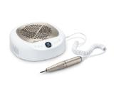 Beurer MP 200 Manicure/pedicure station - 3 functions in one device: Nail cutter, UV/LED lamp and nail dust extractor; up to 26,000 rpm; 9 high-quality attachments; For artificial nail modelling