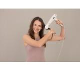 Beurer HC 150 FusionDry Pro Hair dryer - Powerful, brushless motor, Ergonomic folding handle, Ion function, 3 heat & blower settings, cold air, Extra quiet, EasyClick - Magnetic attachments, LCD display, Bag