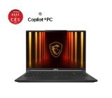 MSI Stealth A16 AI+ A3XWHG, NVIDIA GeForce RTX 5070 Ti 12GB GDDR7 992 AI TOPS, AMD Ryzen AI 9 HX 370 (12C, 24T, Up to 5.1 GHz 24 MB L3), 16" 16:10 QHD+ (2560x1600) OLED, 240hz, 1ms, 32GB DDR5 LPDDR5x-7500, 2TB  PCIe Gen4x4 SSD, Wi-Fi 7, Windows 11 Home