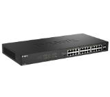 D-Link 24-Port Desktop Gigabit PoE Switch with 2 x 100/1000Mbps Combo Ports