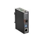 D-Link 10/100/1000 Mbps to SFP Industrial Media Converter with -40 to 70 °C operating range