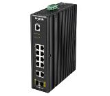 D-Link 12 Port L2 Industrial Smart Managed Switch with 10 x 1GBaseT(X) ports & 2 x SFP ports