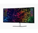 Dell U4025QW, 39.7" 5K UtraSharp Curved WUHD (5120x2160), AG, IPS, 21:9, 5ms, 1000:1, 600 cd/m2, DCI-P3 99%, HDMI, DP, HDR600, USB Hub, Thunderbolt 4/USB-C, USB 3.2, RJ45, Speacers, PbP,  Height Adjustable, Swivel, Tilt, Black