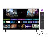 LG 43QNED80A3A, 43" 4K QNED HDR Smart TV, 3840x2160, DVB-T2/C/S2, a7 AI Processor, HDR10 / HLG, webOS 25 ThinQ, VRR / ALLM / HGiG, 4K Upscaling, WiFi 5, Voice Controll, Bluetooth 5.1, AirPlay 2, LAN, CI, HDMI, SPDIF, Google Cast, 2 pole Stand