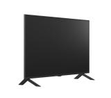 LG 43QNED80A3A, 43" 4K QNED HDR Smart TV, 3840x2160, DVB-T2/C/S2, a7 AI Processor, HDR10 / HLG, webOS 25 ThinQ, VRR / ALLM / HGiG, 4K Upscaling, WiFi 5, Voice Controll, Bluetooth 5.1, AirPlay 2, LAN, CI, HDMI, SPDIF, Google Cast, 2 pole Stand