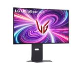 LG 32GS95UV-B, 31.5" 4K UHD OLED Dual-Mode, 0.03ms (GtG), UHD (3840x 2160), 4K 240Hz, FHD 480Hz, 1500000:1, 450 cd/m2, 1000:1, DCI-P3 98%, AMD FreeSync, NVIDIA G-Sync, DTS, Speacer 7Wx2, VRR, HDR 400, USB Down/Up-stream, HDMI, DisplayPort, Tilt, Height,