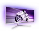 Philips Evnia 34M2C8600, 34" Curved 1800R, QD-OLED, 3440x1440@175Hz, 0.03ms GtG, 1000cd m/2, 1.000.000:1, Mega Infinity DCR, FlickerFree, Adaptive Sync, LowBlue Mode, 5Wx2+DTS, Tilt, Height Adjust, Swivel, 2xHDMI, DP, USB hub, White
