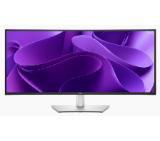 Dell P3425WE, 34.1" Curved, WQHD AG, IPS, 100 Hz, 21:9, 5ms, 1500:1, 300 cd/m2, (3440x1440 ), 99% sRGB, HDMI, DP, USB-C PD of up to 90W, USB-C Hub, RJ45, PIP, PBP, Height Adjustable, Swivel, Slant, Tilt, Black