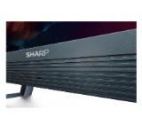 Sharp 50FQ5EG, 50" QLED  GOOGLE TV, 4K Ultra HD 144Hz Quantum Dot 3840x2160 Aluminium Slim Frameless, AQUOS AI, DVB-T/T2/C/S/S2, 500 NIT, Active Motion 1400, HARMAN/KARDON, HDR10, Dolby Atmos, Dolby Vision, DTS:X, Google Assistant, HDMI eARC, Mini Compos