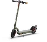Sharp Electric Scooter, Range per charge: 35 km, 350W Motor, LED Display, e-ABS, USB Charging Port, Bluetooth, IPX4 certification, 10" Pneumatic tyre, Triple brake system, Rear Suspension, Max load: 120 kg, Olive Gray