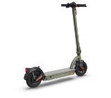 Sharp Electric Scooter, Range per charge: 35 km, 350W Motor, LED Display, e-ABS, USB Charging Port, Bluetooth, IPX4 certification, 10" Pneumatic tyre, Triple brake system, Rear Suspension, Max load: 120 kg, Olive Gray