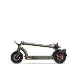 Sharp Electric Scooter, Range per charge: 35 km, 350W Motor, LED Display, e-ABS, USB Charging Port, Bluetooth, IPX4 certification, 10" Pneumatic tyre, Triple brake system, Rear Suspension, Max load: 120 kg, Olive Gray