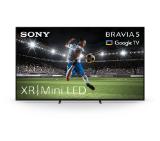 Sony K-65XR55 65" 4K HDR TV BRAVIA 5 , Mini LED, XR Processor, Triluminos PRO, Live Colour, XR Backlight Master Drive,XR Motion Clarity,Acoustic Multi Audio,X-Balanced Speaker,Dolby Atmos,4xHDMI,2xUSB, Android TV, Google TV