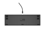 Genesis Mechanical Gaming Keyboard Thor 404 Black RGB Backlight Outemu Peach Silent, US Layout