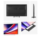 Hisense 55"A7Q, 4K Ultra HD 3840x2160, Quantum Dot, Light Sensor,HDR 10+, HLG, Dolby Vision, Dolby Atmos, Smart TV, Voice Control,2x10 W + 20 W ,WiFi 5GHz, WiFi Direct, BT, Anyview Cast, 3xHDMI, 2xUSB, LAN, DVB-T2/C/S2, Black