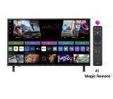 LG 43QNED82A3B, 43" 4K QNED HDR Smart TV, 3840x2160, DVB-T2/C/S2, Alpha 7 AI Processor, HDR10 / HLG, webOS 25 ThinQ, VRR / ALLM / HGiG, 4K Upscaling, WiFi 5, Voice Controll, Bluetooth 5, AirPlay 2, LAN, CI, HDMI, SPDIF, Google Cast, 2 pole Stand