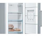Bosch GSN36VIEP SER 4, FS upright freezer, NoFrost, E, 186/60/65cm, 242 l, 39 dB(C), IceTwister, VarioZone, BigBox, 4 drawers, handle, Stainless steel with fingerprint protection