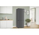 Bosch KGN49OCAF SER4, FS fridge-freezer, Total No Frost, A,  203/70/66.7cm, 440l(311+129), Super silent: 29dB, VitaFresh, Anthracite steel