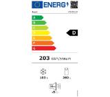 Bosch KGN392LDF SER4, FS fridge-freezer, Total No Frost, D,  203/60/66.5cm, 363l(260+103), 35dB, VitaFresh XXL , Stainless steel look