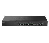D-Link 8-Port 2.5Gbps + 2-Port 10Gbps + 2-Port 10G SFP+ Smart Managed Switch