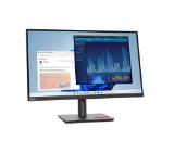 Lenovo ThinkVision T27p-30 27", IPS, WLED, AG, 4ms, 350 cd/m?, 1300:1, 3840x2160, 60Hz, Tilt, Swivel, Pivot, Height Adjust Stand, 4x USB 3.2, 1x USB-C, HDMI, DP, RJ45