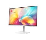 MSI Modern MD2712PW, 27", 100Hz, 1ms, IPS, 1920x1080 (FHD), 16:9, Flat, HDR Ready, EyesErgo, AG, MSI Display Kit, 117% sRGB, 300 nits, 1000:1, RedDot Winner, 1xHDMI1.4, 1xTypeC DP alt. w/PD (15W), Speakers 2x3W, Pivot, Heigh Adj., VESA, White, 5.85kg