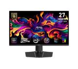 MSI MAG 271QP QD-OLED X24, 26.5", 240Hz, 0.03ms, 2560x1440 (WQHD), Oled Care 2.0, 16:9, Flat, Adaptive-Sync, HDR True Black 400, 99% DCI-P3, AR, FW Update, 450 nits, DCR 150M:1, DP(1.4a) HBR3, 2xHDMI 2.1, Pivot, Heigh Adj., VESA, Black, 8kg
