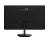 MSI PRO MP271A, 27", 1ms, 100Hz, IPS, 1920x1080 (FHD), 16:9, FLAT, Display Kit App, Adaptive-Sync, EyesErgo, Less Blue Light, 108% SRGB, AG, 300 nits, 1000:1, DP(1.2a), HDMI 1.4b, VGA, Line-in, Speakers 2x2W, Tilt, VESA, Black, 3.9kg