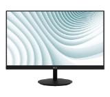 MSI PRO MP271A, 27", 1ms, 100Hz, IPS, 1920x1080 (FHD), 16:9, FLAT, Display Kit App, Adaptive-Sync, EyesErgo, Less Blue Light, 108% SRGB, AG, 300 nits, 1000:1, DP(1.2a), HDMI 1.4b, VGA, Line-in, Speakers 2x2W, Tilt, VESA, Black, 3.9kg