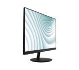 MSI PRO MP271A, 27", 1ms, 100Hz, IPS, 1920x1080 (FHD), 16:9, FLAT, Display Kit App, Adaptive-Sync, EyesErgo, Less Blue Light, 108% SRGB, AG, 300 nits, 1000:1, DP(1.2a), HDMI 1.4b, VGA, Line-in, Speakers 2x2W, Tilt, VESA, Black, 3.9kg
