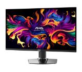 MSI MAG 321UP QD-OLED, 32", 0.03ms,165Hz, 3840x2160 (UHD), 16:9, Flat, Oled Care 2.0, FreeSync Premium Pro, Clear MR 9000, AR, 250 nits, DCR 150M:1, DP(1.4a), 2xHDMI 2.1, 1xTypeC DP alt. w/PD (15W), Pivot, Heigh Adj., Black, 9.1kg