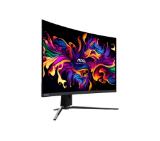 MSI MAG 321CUP QD-OLED, 31.5", 0.03ms, 165Hz, 3840x2160 (UHD), Curve 1700R, G-Sync Compatible, Oled Care 2.0, DisplayHDR 400 True Black, ClearMR 9000, FW UPDATE, Delta E?2, 1.5M:1, HDMI 2.1, DP 1.4a, TypeC DP w/PD(15W), Heigh Adj., Black, 8kg