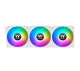 Thermaltake CT120 EX Reverse ARGB Sync PC Cooling Fan 3 Pack Magnetic Connect White