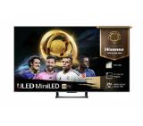 Hisense 55" U7Q, 4K Ultra HD 3840x2160, ULED, FALD, Quantum Dot, 144Hz, IPS, HDR 10+, HLG, Dolby Vision IQ, Dolby Atmos, Smart TV, WiFi 5GHz, WiFi Direct, BT, Anyview Cast, 4xHDMI, 2xUSB, LAN, CI+, DVB-T2/C/S2, Black